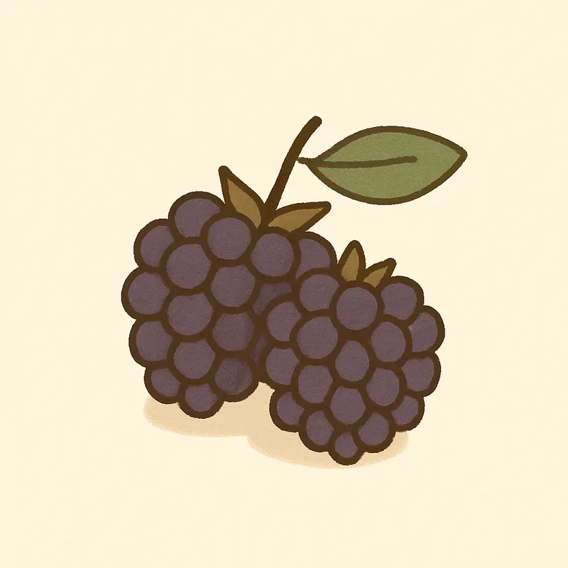 blackberries